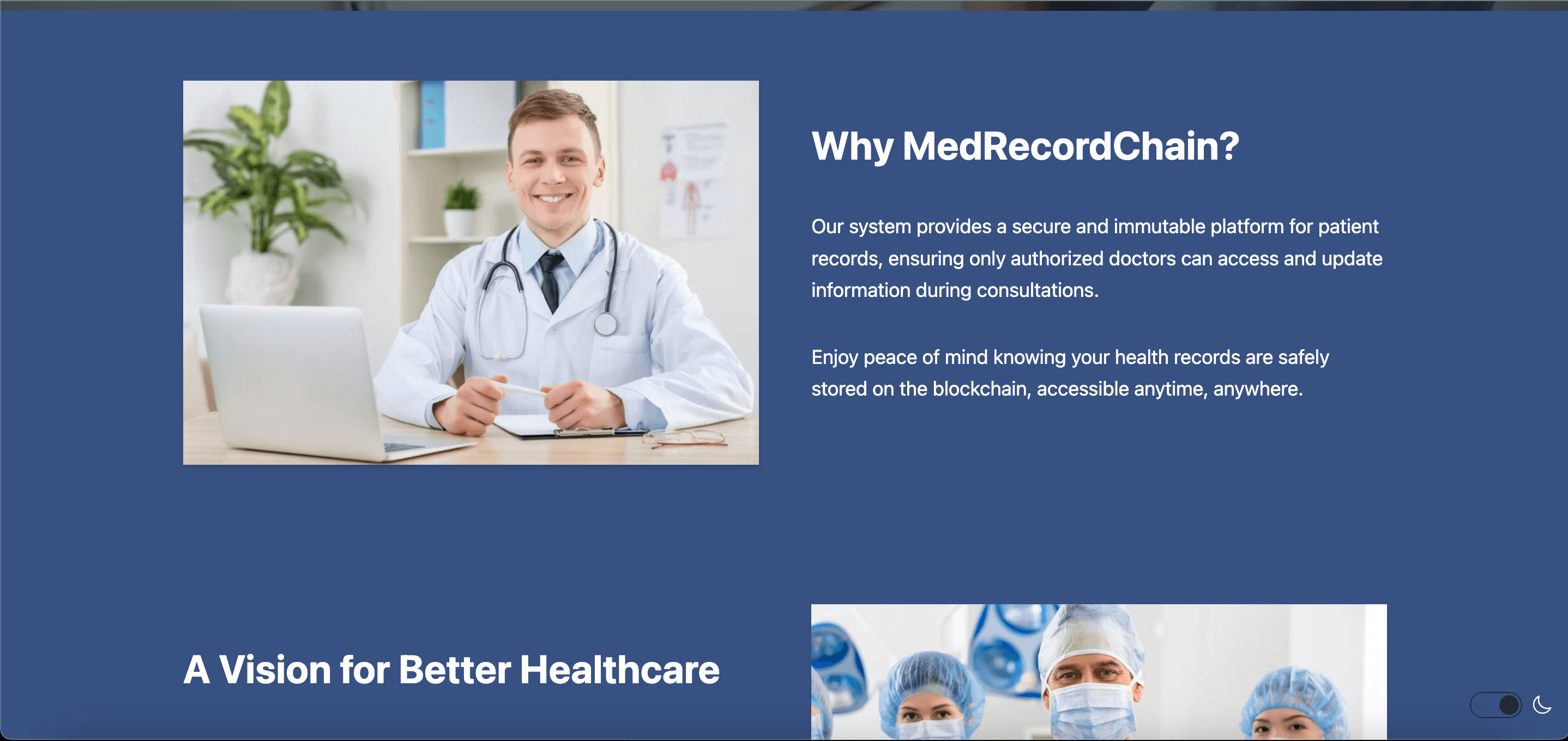 MedRecordChain screenshot 3